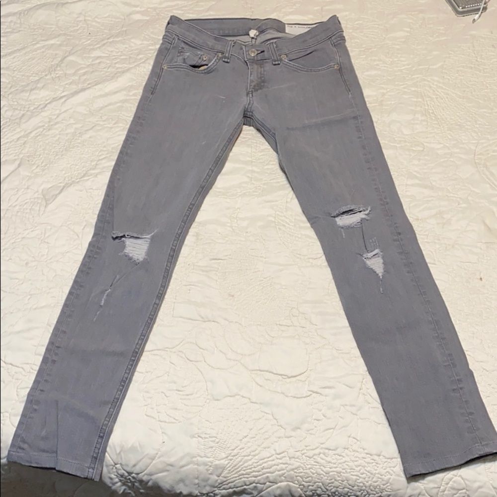 Rag & Bone distressed skinny jeans - Picture 2 of 8